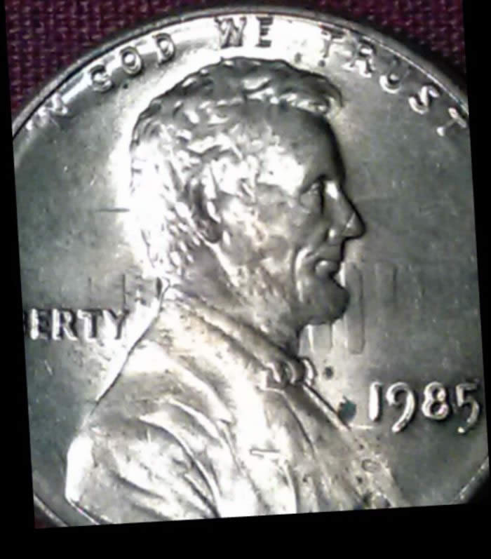 1985-Lincoln-Cent-With-Major-Clashed-Dies-Obverse-And-Reverse